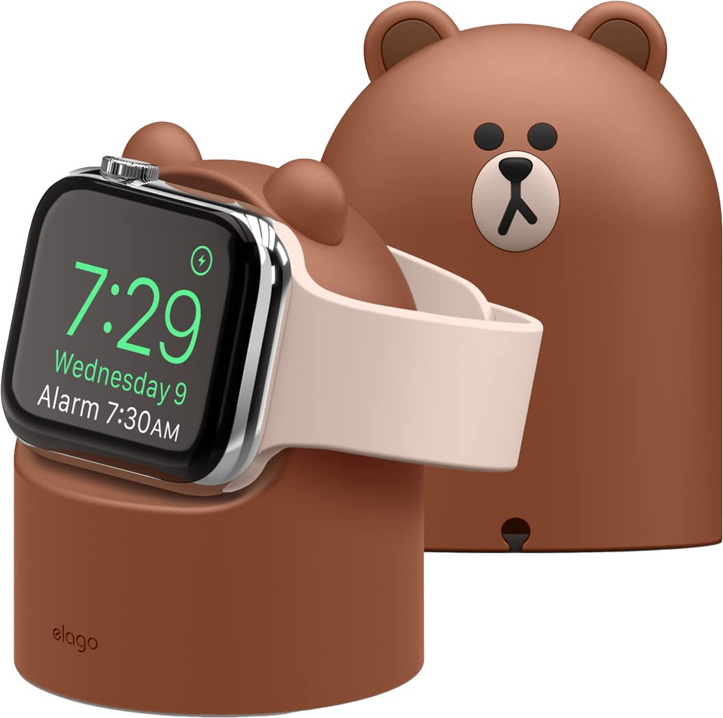 LINE FRIENDS Apple Watch 充電スタンド 2個セット Amazon.co.jp: 【elago】 Apple Watch 磁気充電ケーブル 対応 スタンド