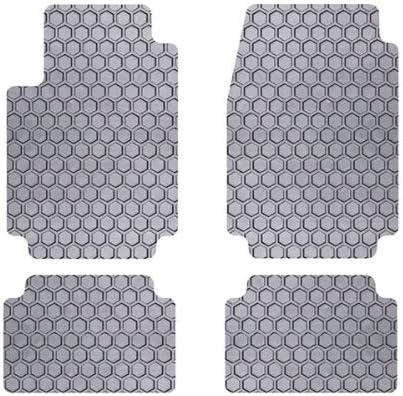 2004-2009 Compatible for Mercedes W211 E-Class 4-Matic ((Four Wheel Drive)) Grey Hexomat 4 Piece Mat Set (Front & Rear)