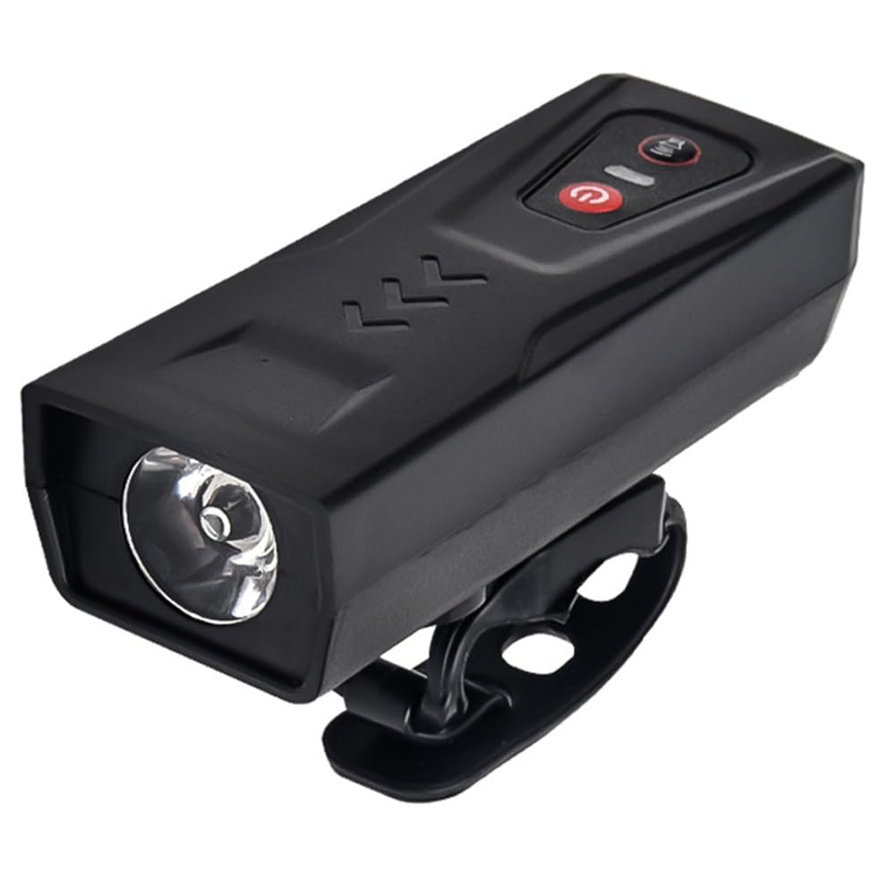 Éclairage de vélo pour la Nuit, éclairage de vélo de Montagne Rechargeable par USB, klaxon sans Fil, équipement de Cyclisme en extérieur