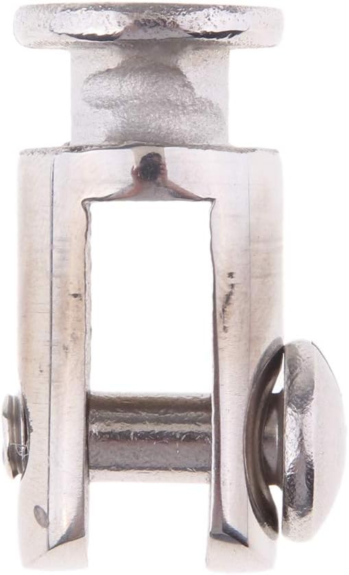 FLAMEER 316 Stainless Steel Quick Release Post Boat Bimini Top Deck Hinge Hardware