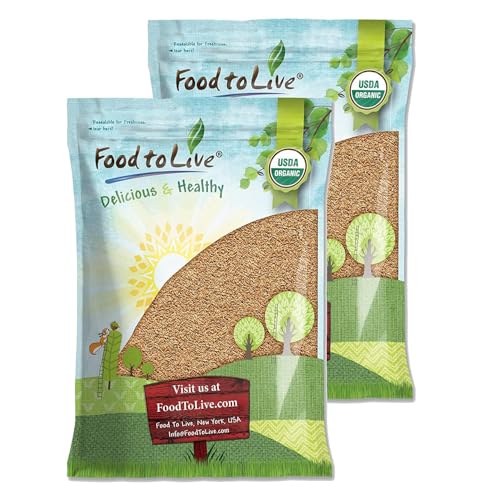 Food to Live Organic Oat Groats, 25 Pounds — 100%