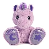 Aurora World Taddle Toes Skywriter Purple Unicorn Plush