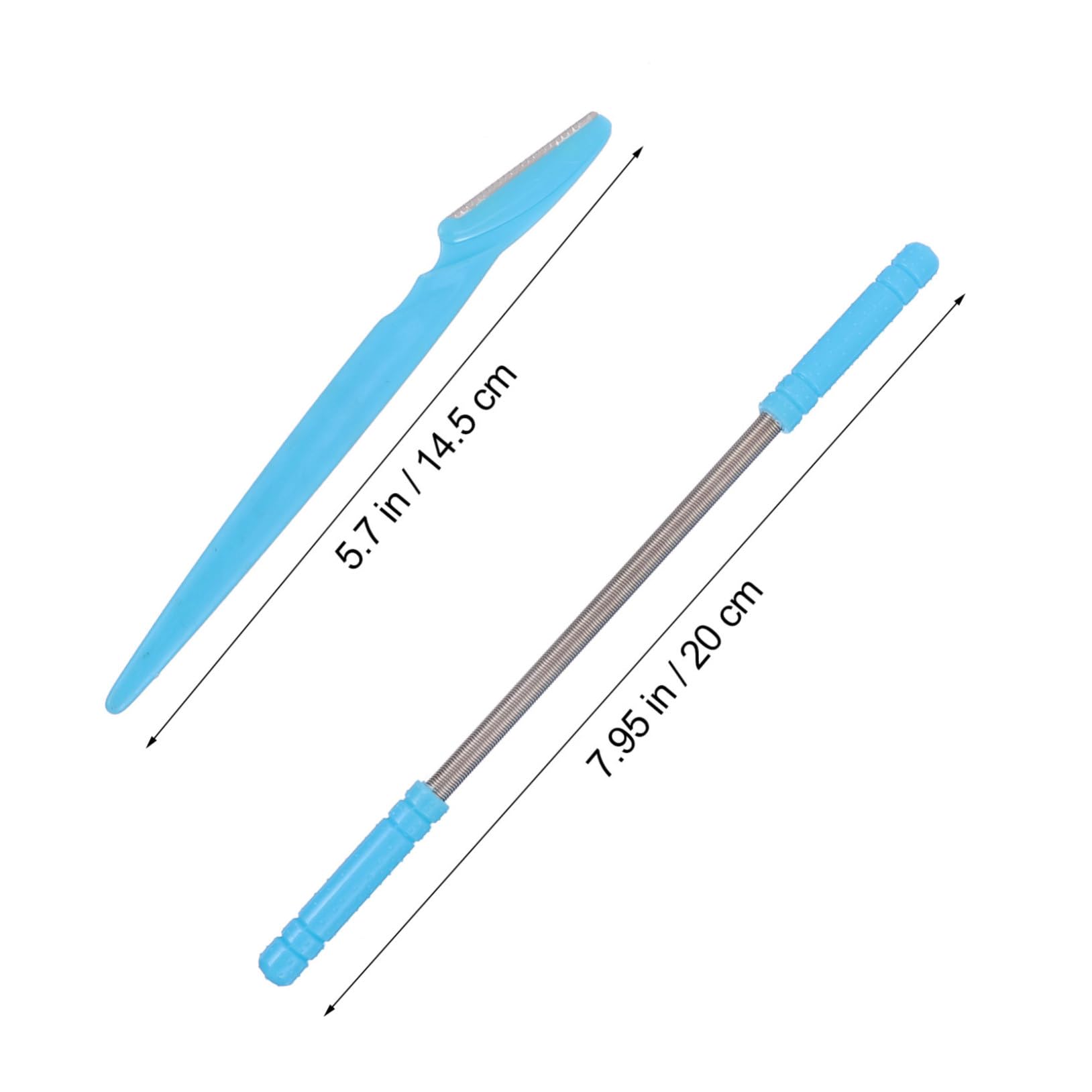 TOVINANNA Spring Facial Hair Remover Eyebrow Trimmer Kit 4-piece Set for Men Women