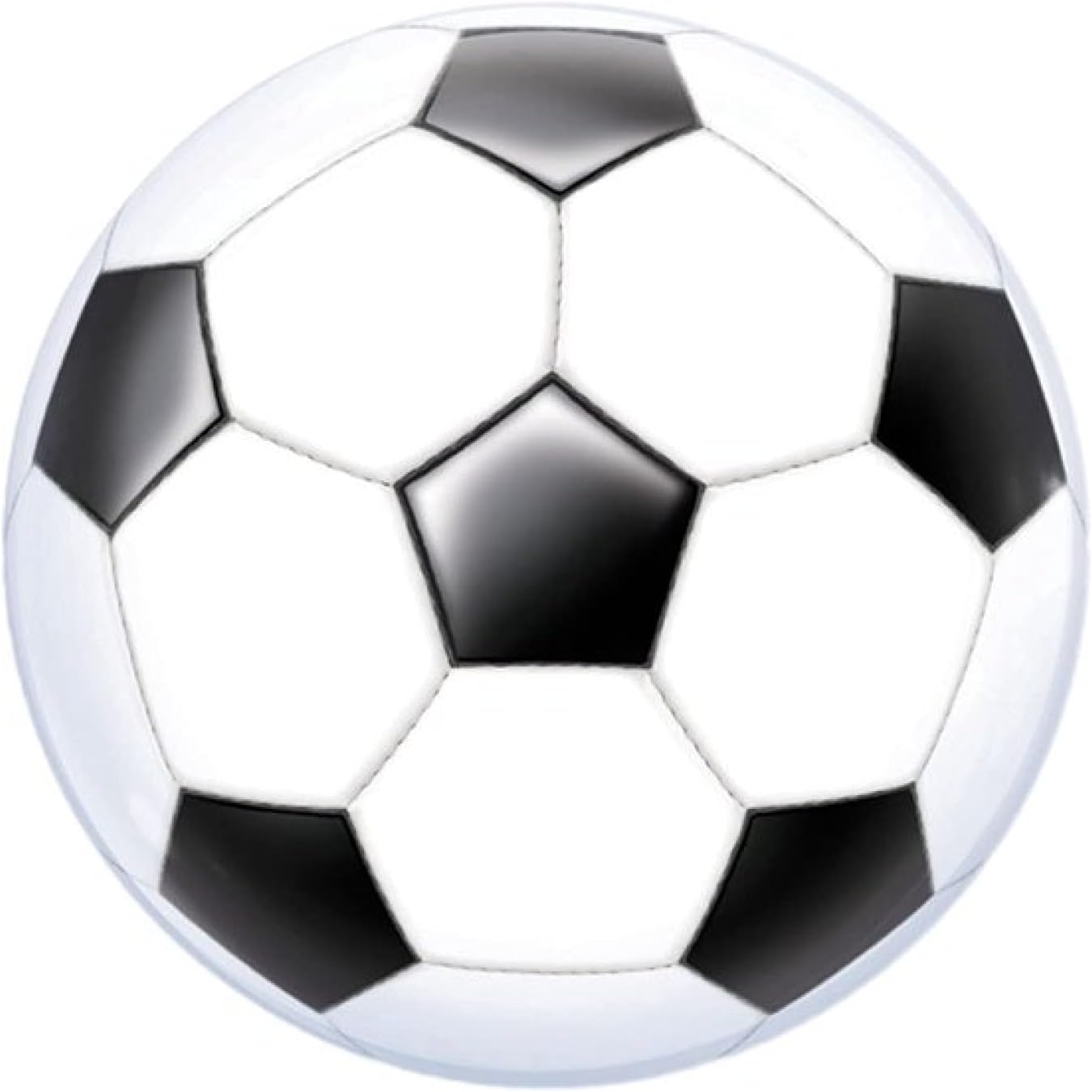 Soccer Ball 22" Latex Bubble Balloon