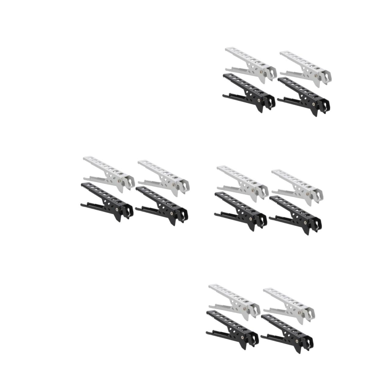 PRETYZOOM 16 Pezzi Morsetto per pentole antiscottatura manico utensili da cucina da morsetto per piatti clip per pinza da cucina presina da alluminio