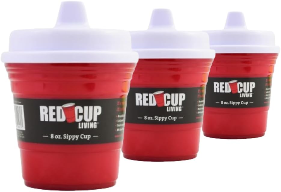 Sippy Buddy Snack & Drink Cup, Toy Story Sippy Cup 8 oz. Baby Bottles for Babies, Toddler & Kids. BPA Free, Eco Friendly, Easy to Carry, Travel Friendly (Pack of 3)