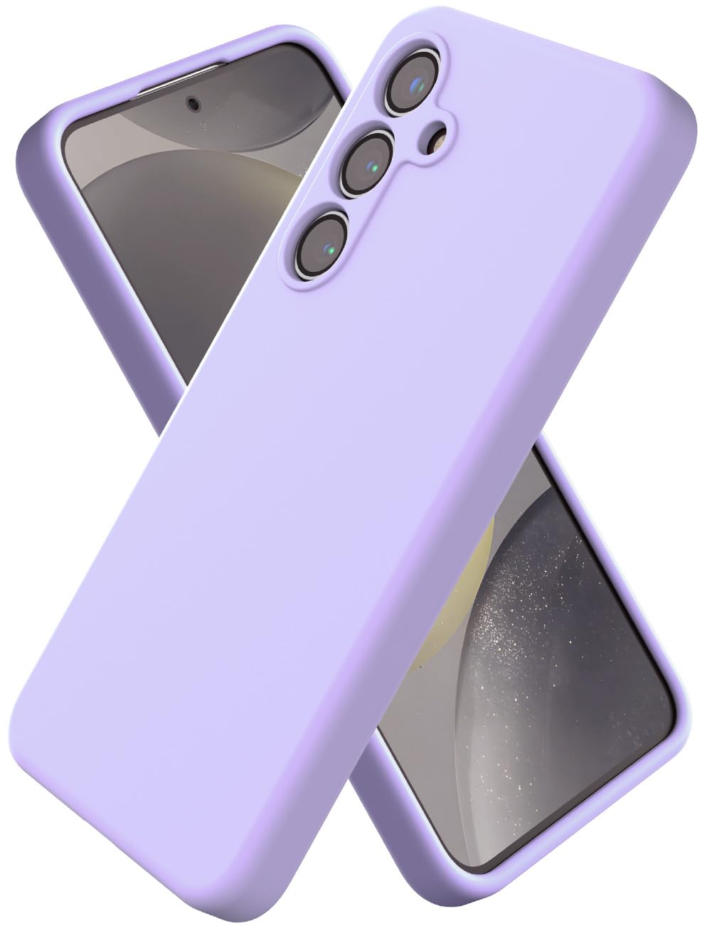 CUZMIGO for Samsung Galaxy S24 Plus Silicone Case, Slim Fit Premium Liquid Silicone Shockproof Phone Cover, Upgraded Camera Protection and Microfiber