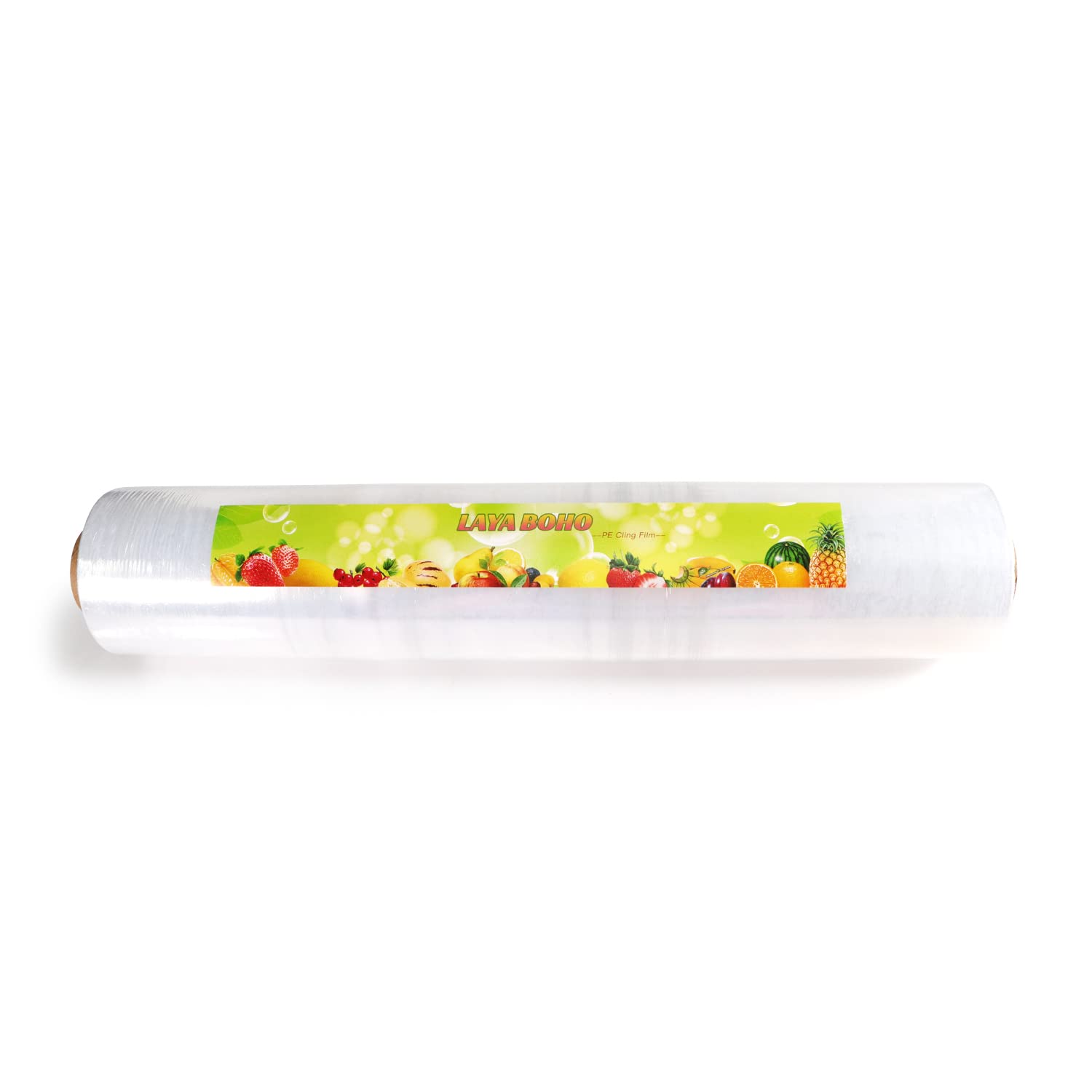 LAYA BOHO Plastic Wrap Refill Roll - 18 in×1500 ft - Professional Grade Plastic Wrap - Premium Plastic Wrap - BPA Free
