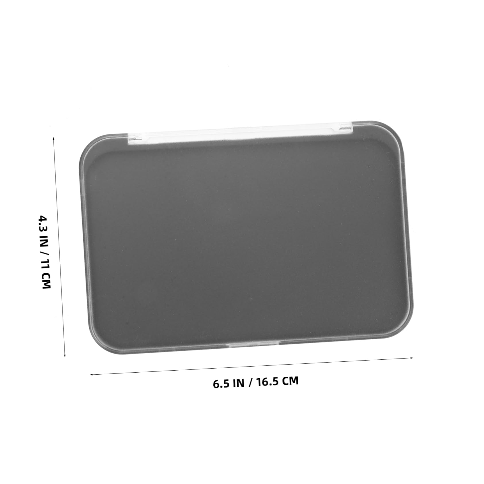 minkissy 3pezzi Palette Magnetica Vuota da Contenitori Magnetici per Ombretti e Fard Scatola Portaoggetti per Cosmetici Fai da Te con Coperchio Trasparente
