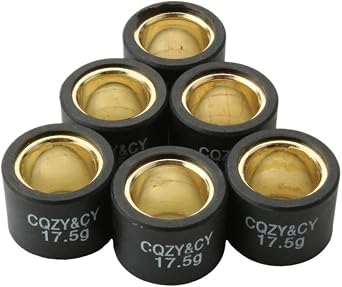 300cc Scooter Variator Roller Weights 23x18mm 17 5g Compatible with Pantheon 125 150 Foresight 250 Jazz 250 SH300 Forza300 Models