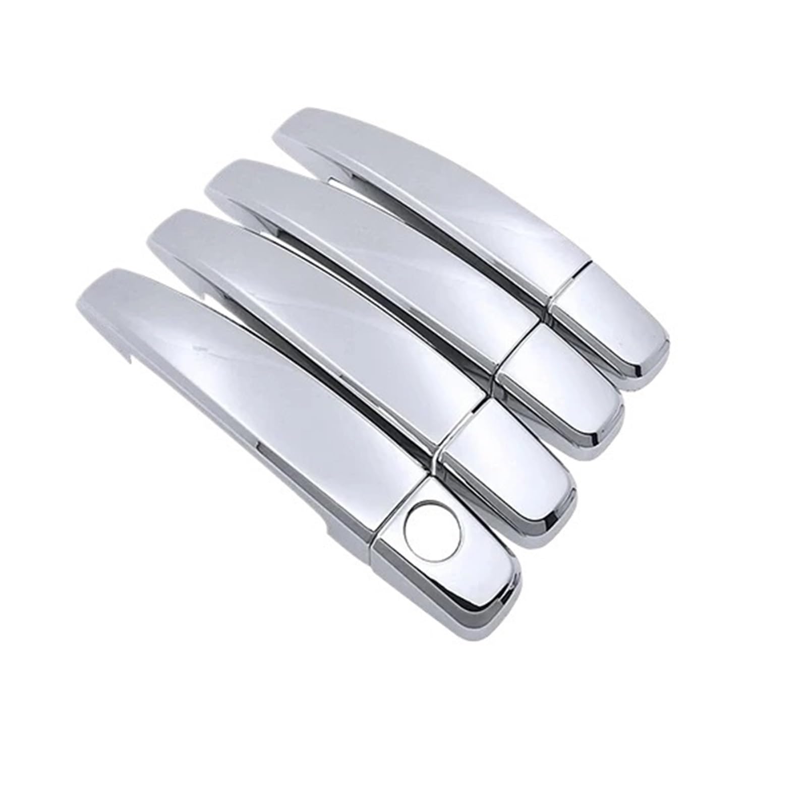 Vdifsvb for Vauxhall for Opel for Corsa D S07 for Viva 2006-2014 Car Door Handles Covers Exterior Protective Decor Side Exterior Door Handle(B)