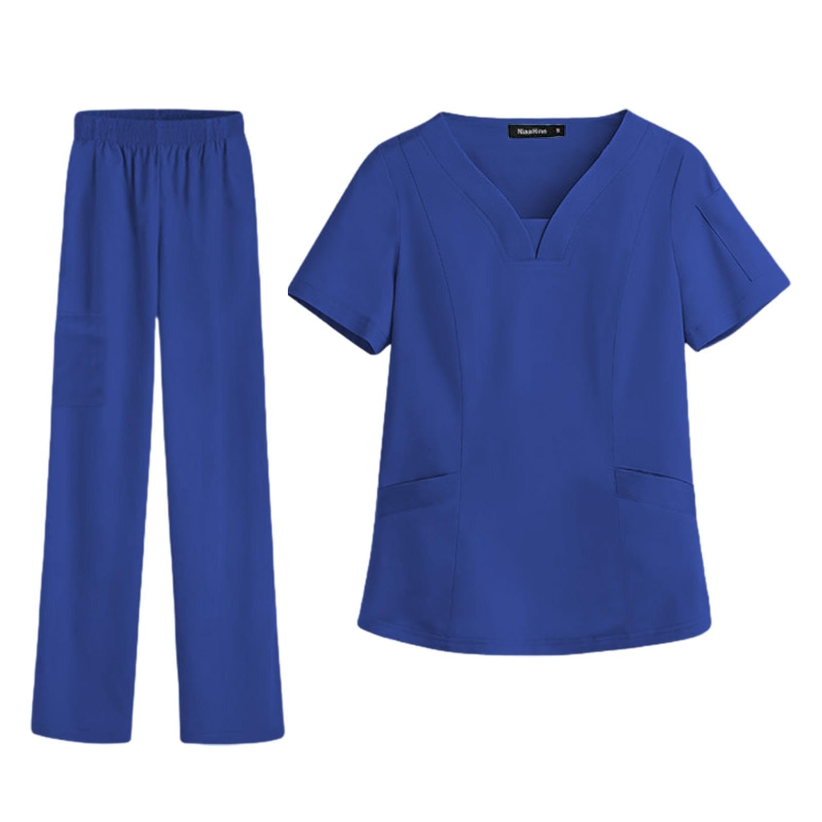Uniforme d'infirmière stretch idéal pour les longues gardes à l'hôpital
