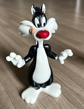 Amazon.co.jp: シルベスターキャット&バックスバニーの置物