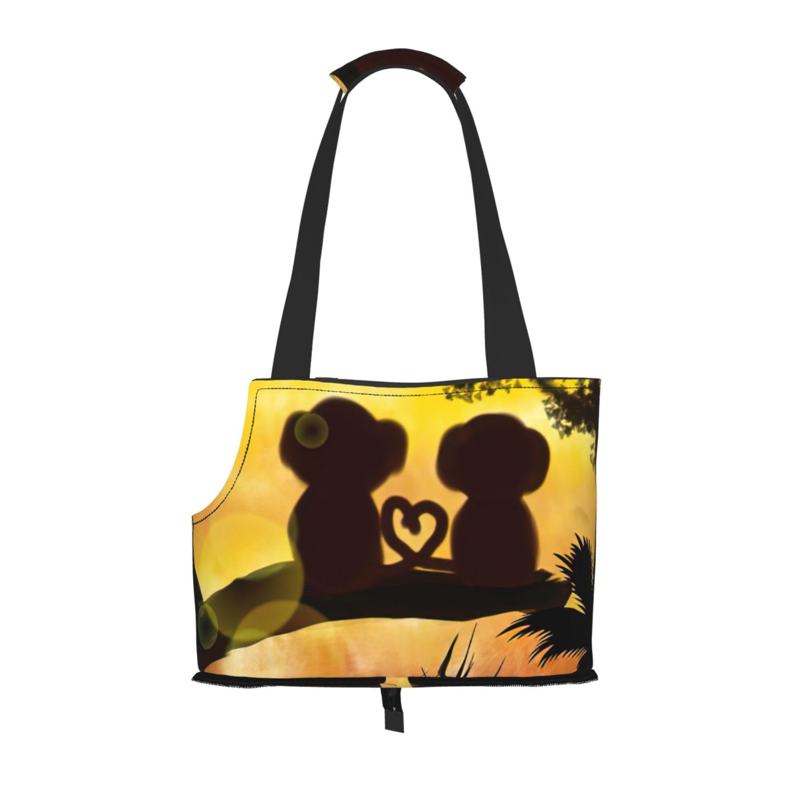 Sac de transport pour petits chiens chat lapin pliable et respirant