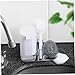COOLHIYA Dishwashing Brush Set with Steel Wire Ball Holder Bristle Brush Cleaning Brush for Kitchen Sink