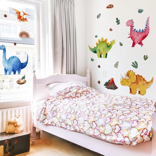 Vinilos grandes de dinosaurios para pared, hogar y decoración infantil miniatura 4