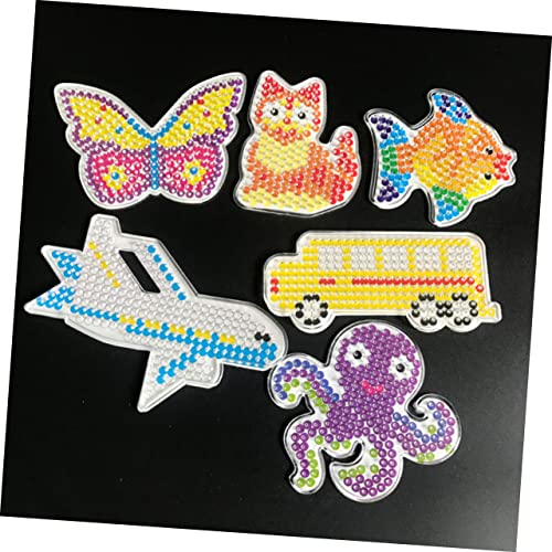 Totority 24 Peças Placas Fusível Jogo Fusível Brinquedo Quebra-cabeça 3d Brinquedos Kits Miçangas Ki