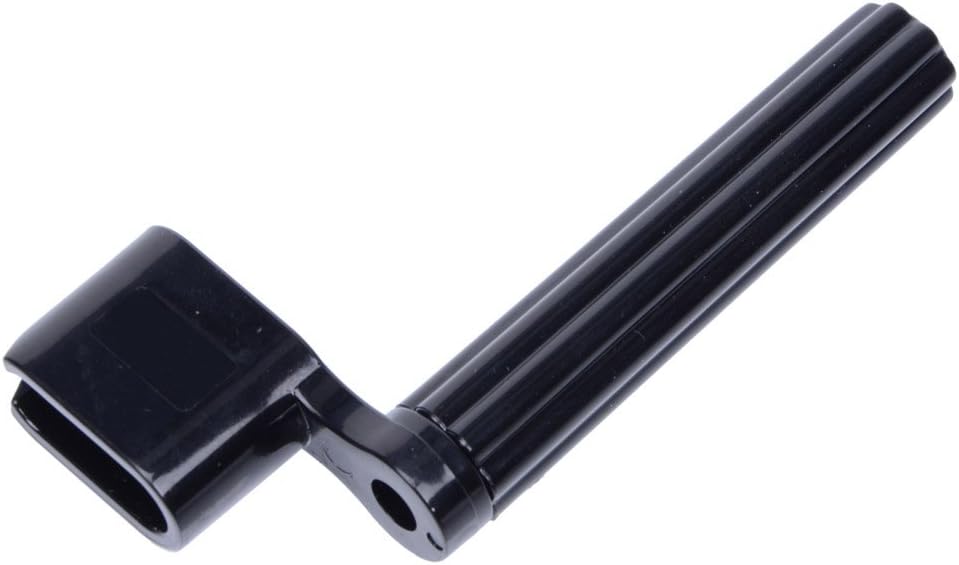 Firekingdom Plastic Acoustic Electric Guitar String Winder Speed Peg Puller Bridge Pin Remover Handy Tool,Black