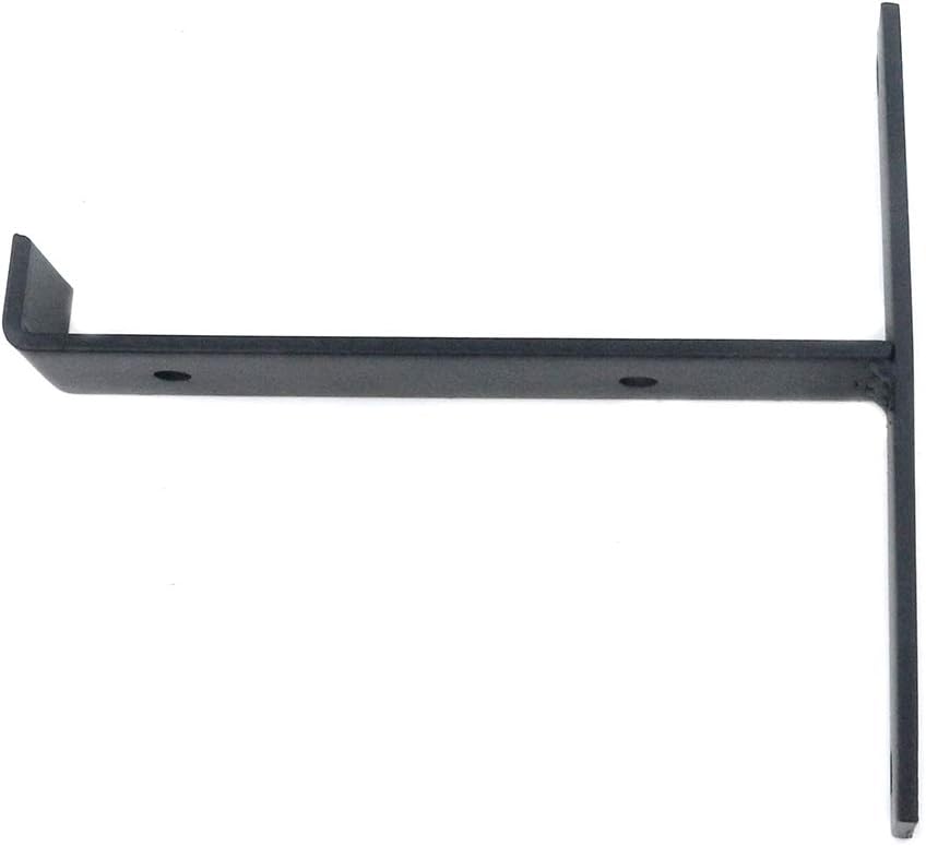 Coshar 4pcs 6-Inch Shelf Brackets Iron Rack Floating Shelf Brackets Wall Mounted Shelf Supports for Kitchen, Bathroom, Bedroom, Living Room