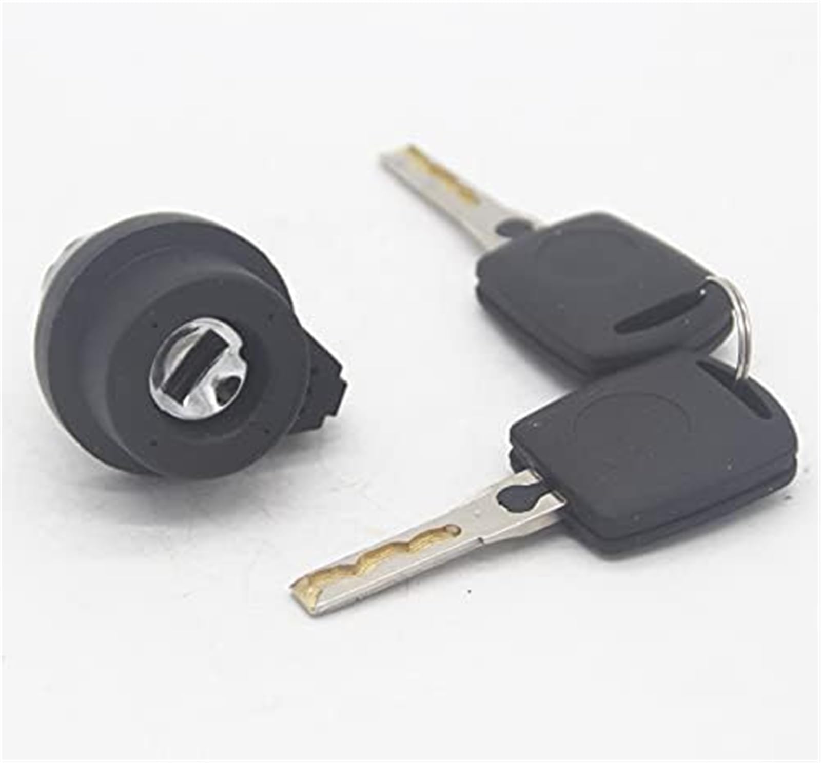 Siłownik automatycznego zamka drzwi Kompletny zestaw zamków wyłącznik zapłonu bębenek lewych drzwi, dla Skoda, dla Octavia 2005-2008 1Z0837167C 6Y0898167E