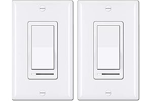 Leviton 6631 2 Pack Dimmer Light Switch, Universal Lighting Control