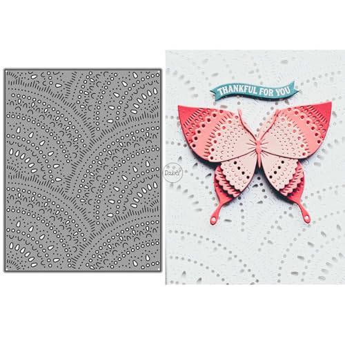 DzIxY Scallop Lace Background Plate Metal Cutting Dies for Card Making Kit Embossing Paper Die Cuts Set Scrapbook Stencils Supplies Machine Templates — image 1