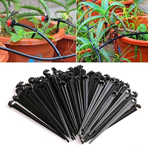 Image of DIY Crafts Pack of 25 Pcs, Micro Hose Fixed C-Type, Micro Hose Fixed C-Type Holders Drip Irrigatio(Pack of 25 Pcs, Micro Hose Fixed C-Type)