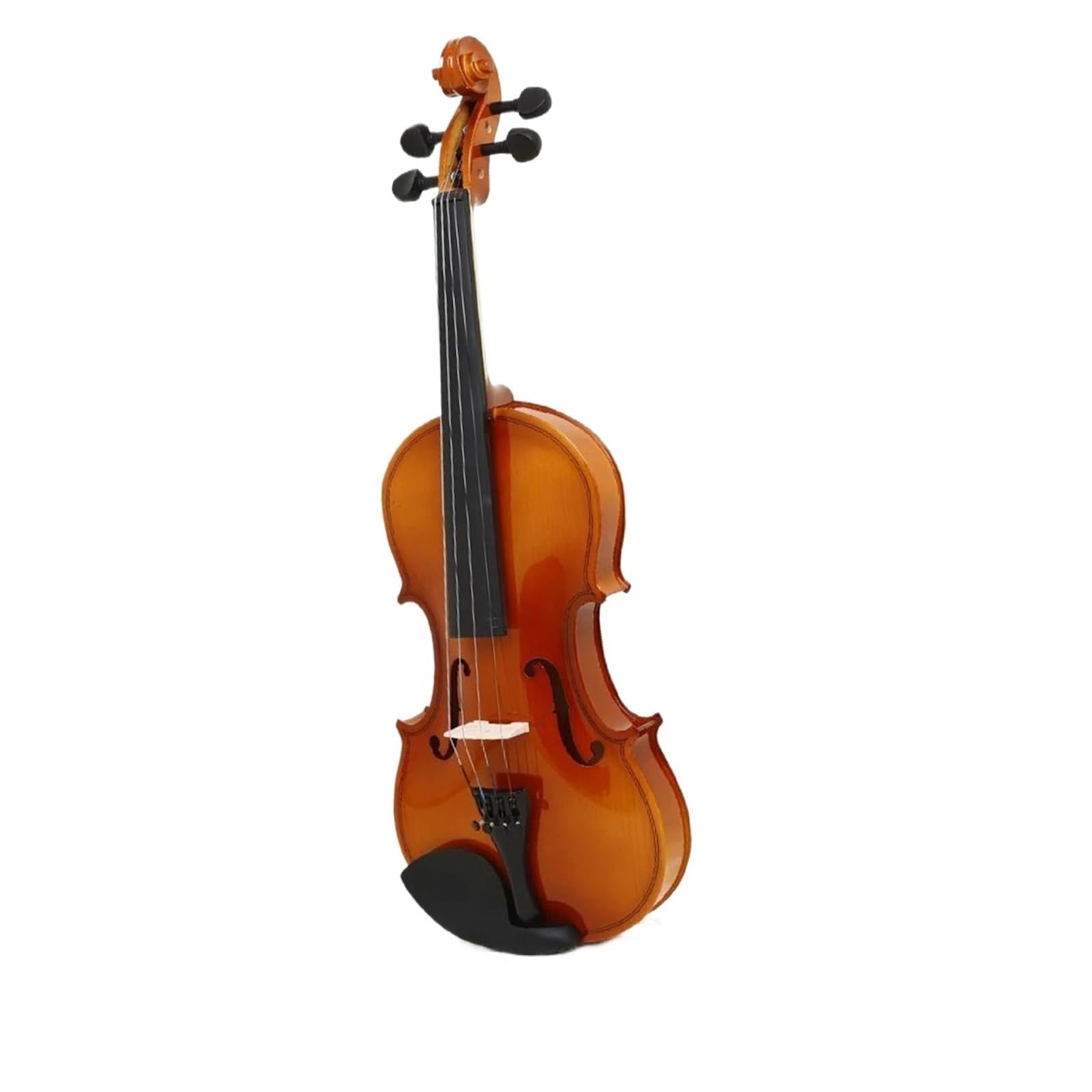 Violini Violino acustico in legno massello colorato naturale di dimensioni standard(1/4)