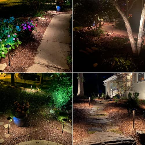 Venus Manufacturing Low Voltage Led Pathway Lights 1.2W Outdoor Landscape Lighting 6 Pack 40 Lumen Landscape Path Lights 2700K For Lawn Patio Yard Walkway Driveway Pathway Garden #TOP4
