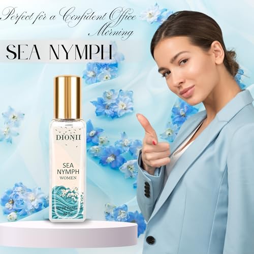 Image of Dionii SEA NYMPH Womens Eau De Parfum Perfume | Long Lasting Aquatic Fragrance With Lilac & Damask Rose, 20 ML