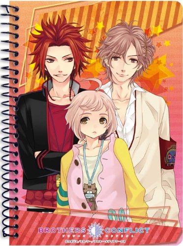 Amazon.co.jp: BROTHERS CONFLICT A6リングノート 侑介・風斗・弥