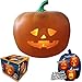 Halloween flash LED Parler d'animation citrouille lampe de projection, projecteur intégré et haut-parleur, Intéressant 3 à la lumière 1 Halloween Citrouilles nuit pour Home Party