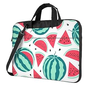 LAMAME Torba na Laptopa Owoce Arbuz