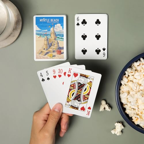 Baraja de Poker Myrtle Beach 52 Cartas Tamaño Poker miniatura 2