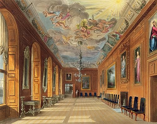 Poster Windsor Castle Charles Wild 58x90 cm pour décoration murale