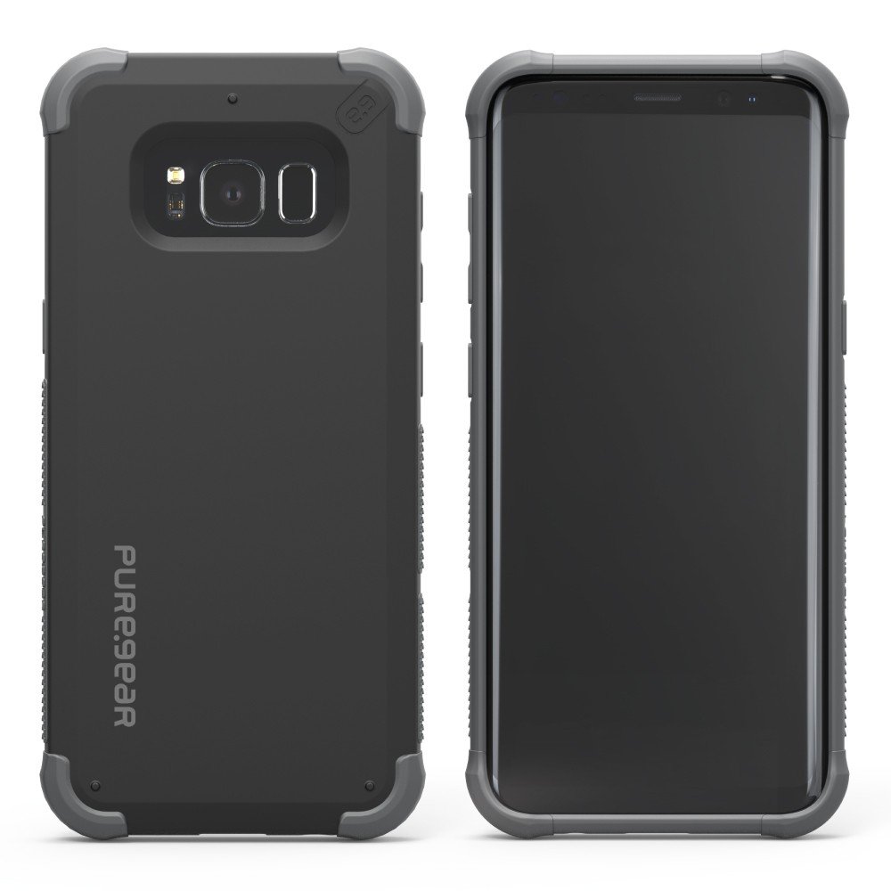 PureGear DualTek Extreme Shock Case with Pure Pledge Program for Samsung Galaxy S8+ - Black