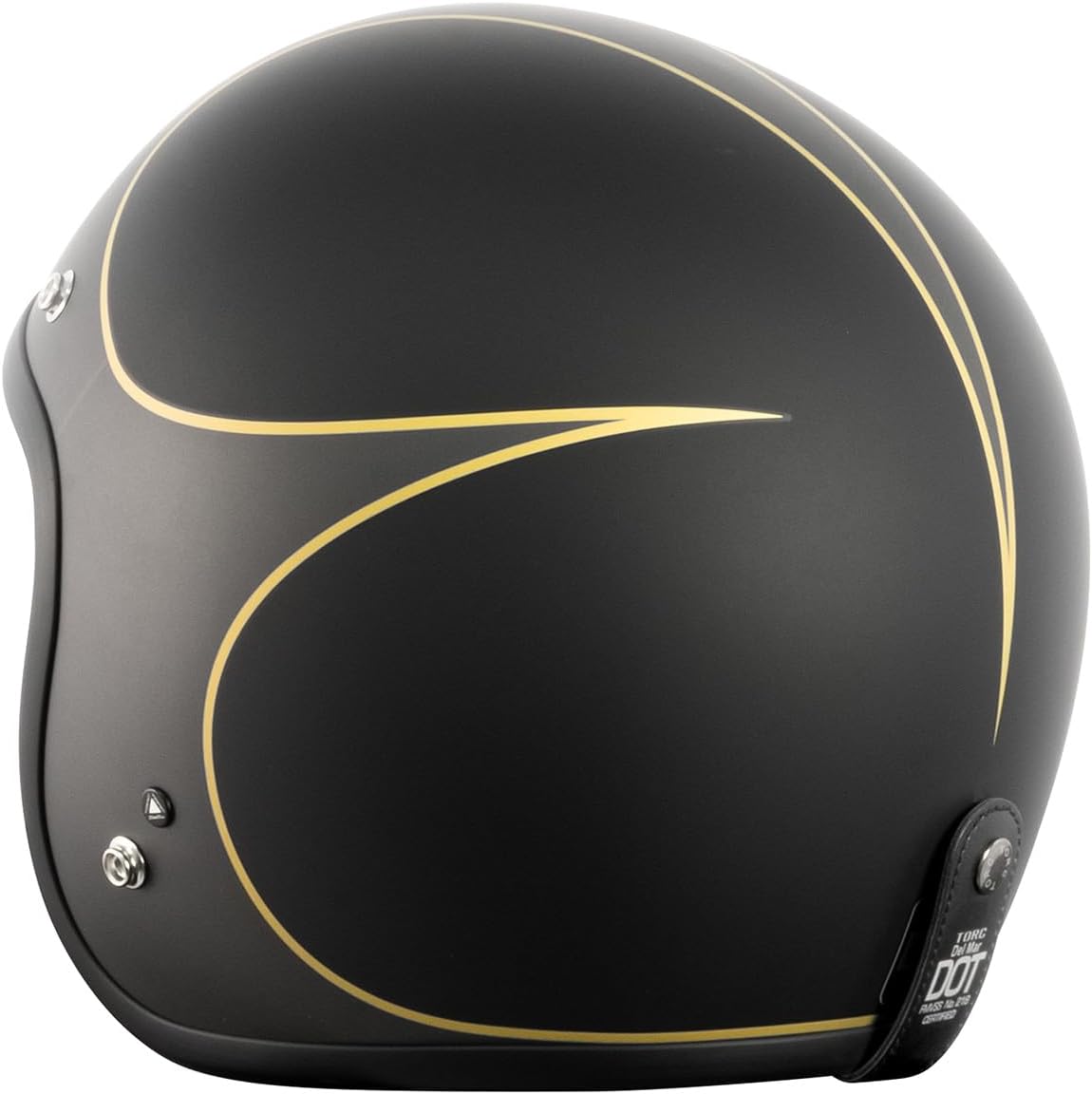TORC T50/Del Mar Open Face 3/4 Motorcycle Helmet with Graphics