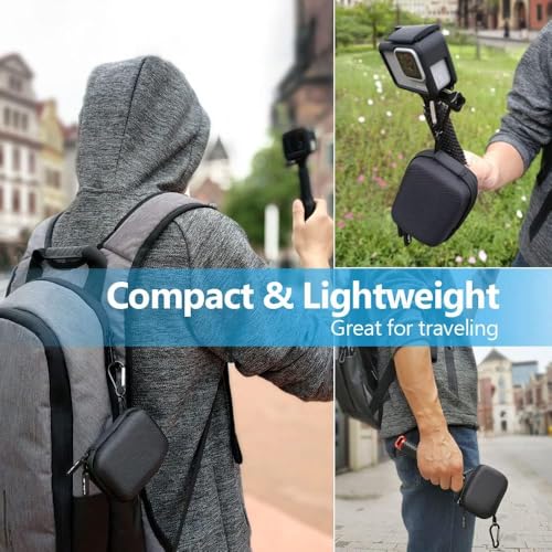 Image of VERTUS Carrying Case Storage Bag, Travel Case Cover for Insta360 Ace /Ace Pro /Ace Pro 2 Action Camera (Hard|Black)