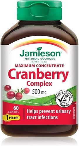 Jamieson Cápsula de complejo de arándano concentrado máximo