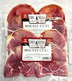Dan'l Boone Country Ham Biscuit Cuts, Blue Ridge Mountain Cured, 2-6 oz Packages Shelf Stable