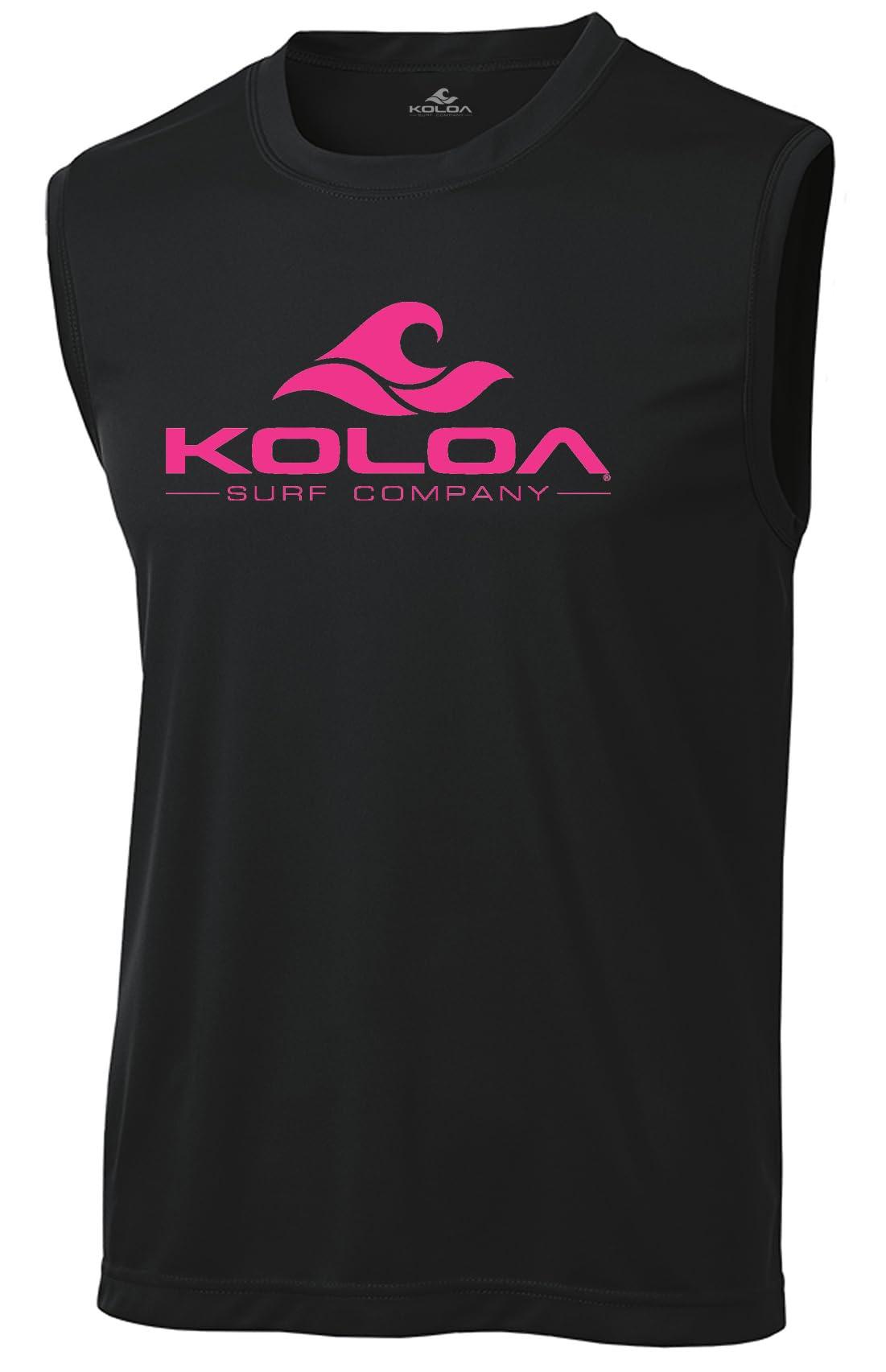 Koloa Surf Classic Wave Logo Moisture Wicking Sleeveless T-Shirts. Sizes: XS-4XL