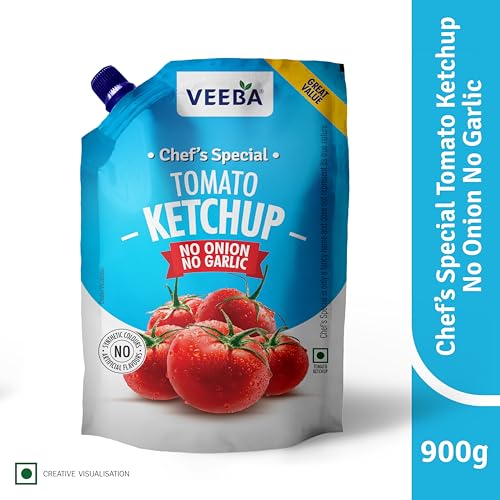 Image of Veeba Chef's Special Tomato Ketchup No Onion No Garlic (900G)