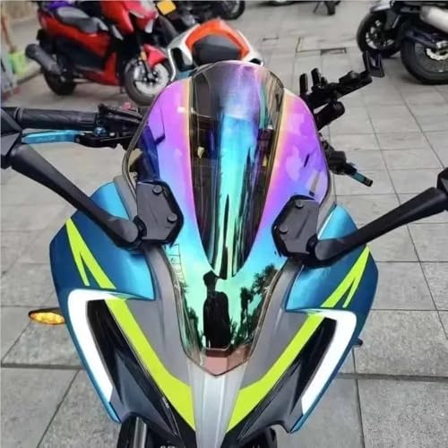 Déflecteur pare-brise moto ABS noir pour CFMOTO 250 SR 2019 à 2023