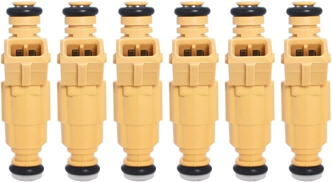 Amazon にとって ジープチェロキーグランドチェロキー用 6x アップグレード燃料インジェクター TJ XJ YJ ZJ ガソリン噴射