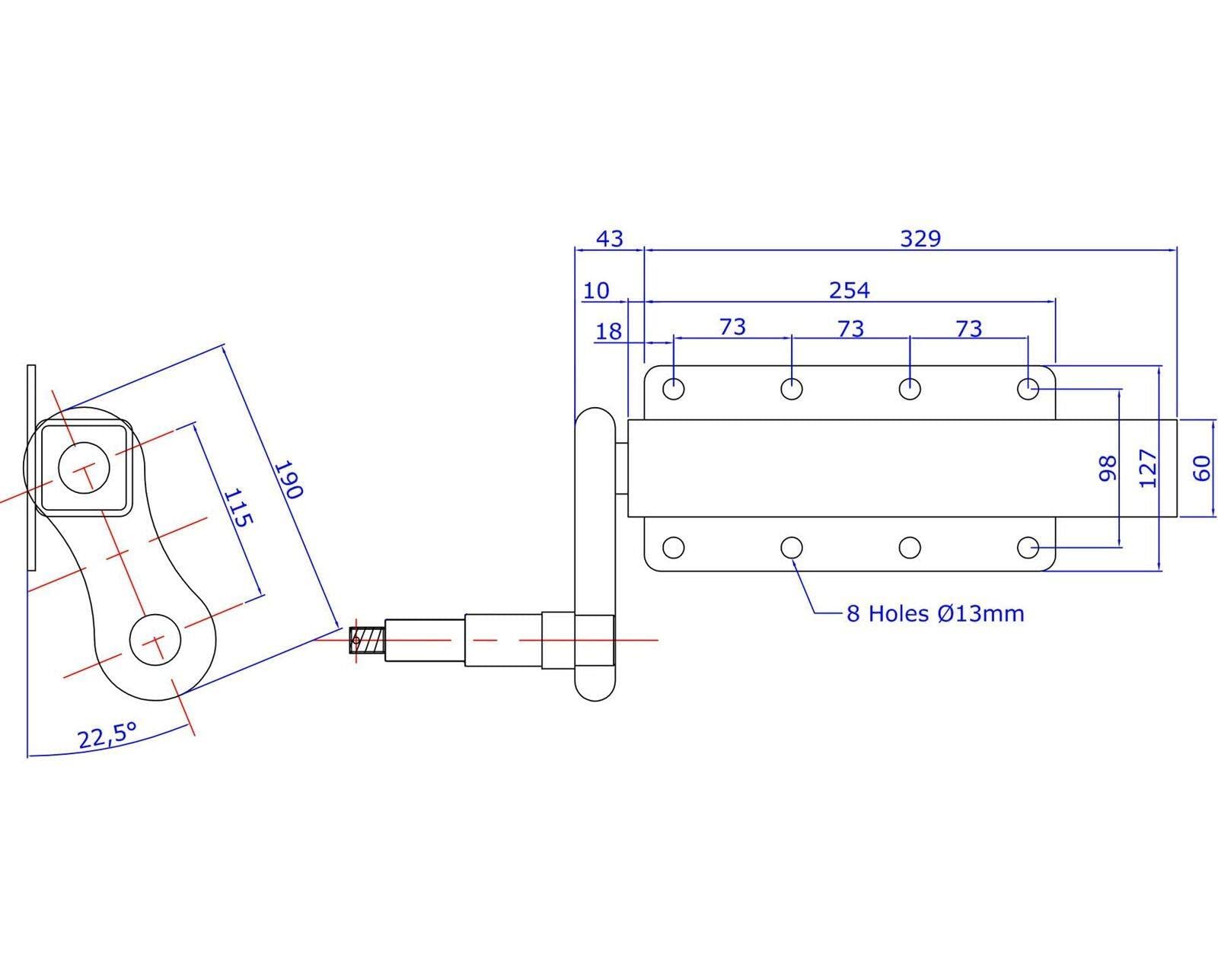 750kg Commercial Independent Trailer Suspension Units & Hubs Pair TRSP30_32