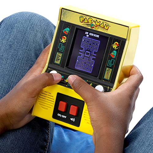Basic Fun Arcade Classics - Pac-Man Color Lcd Retro Mini Arcade Game , Yellow #TOP1