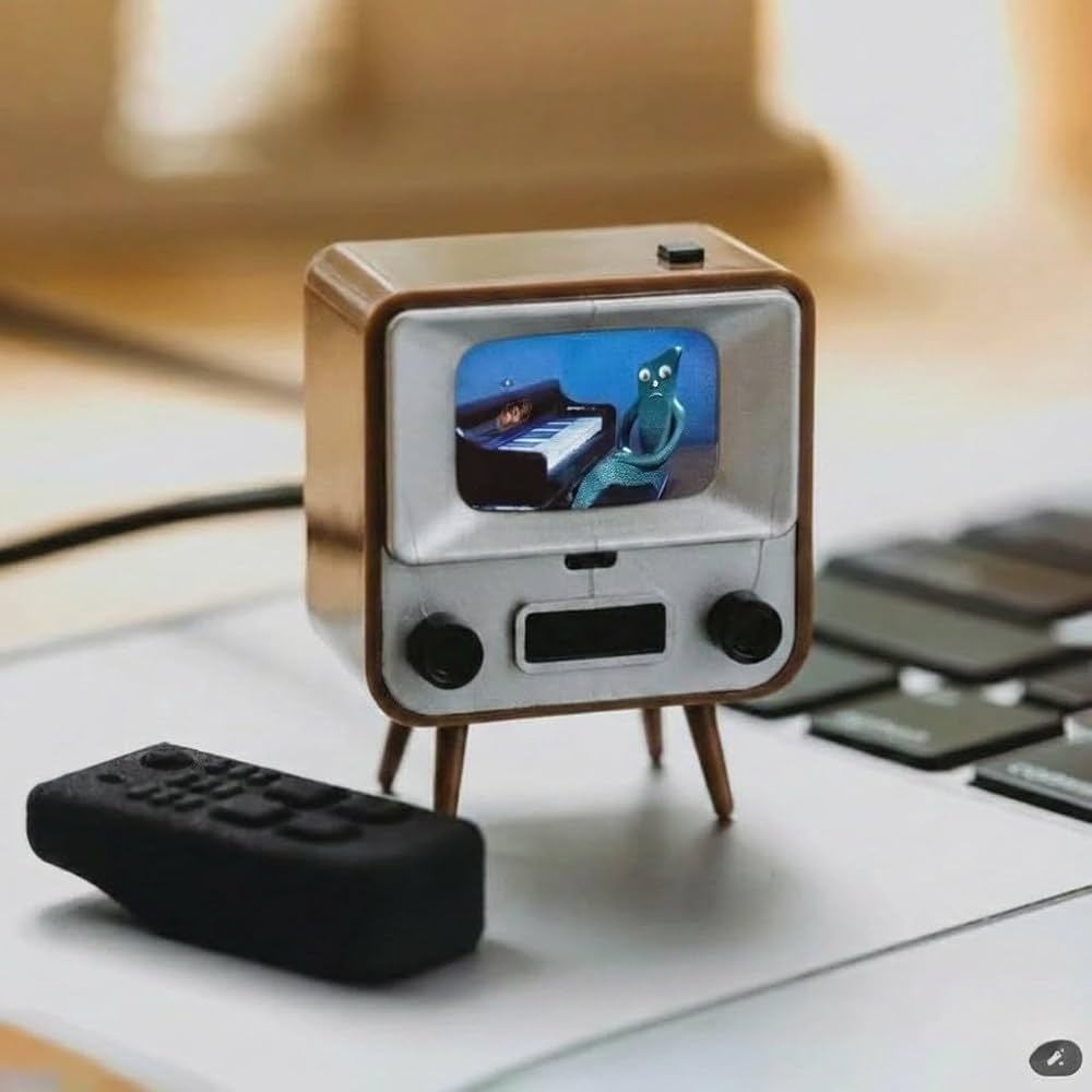 Amazon.com: TinyCircuits TinyTV 2 Portable Retro Mini TV – 1.14