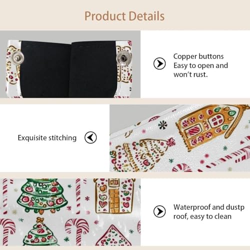 Boîte à mouchoirs de Noël avec distributeur fluide pour maison
