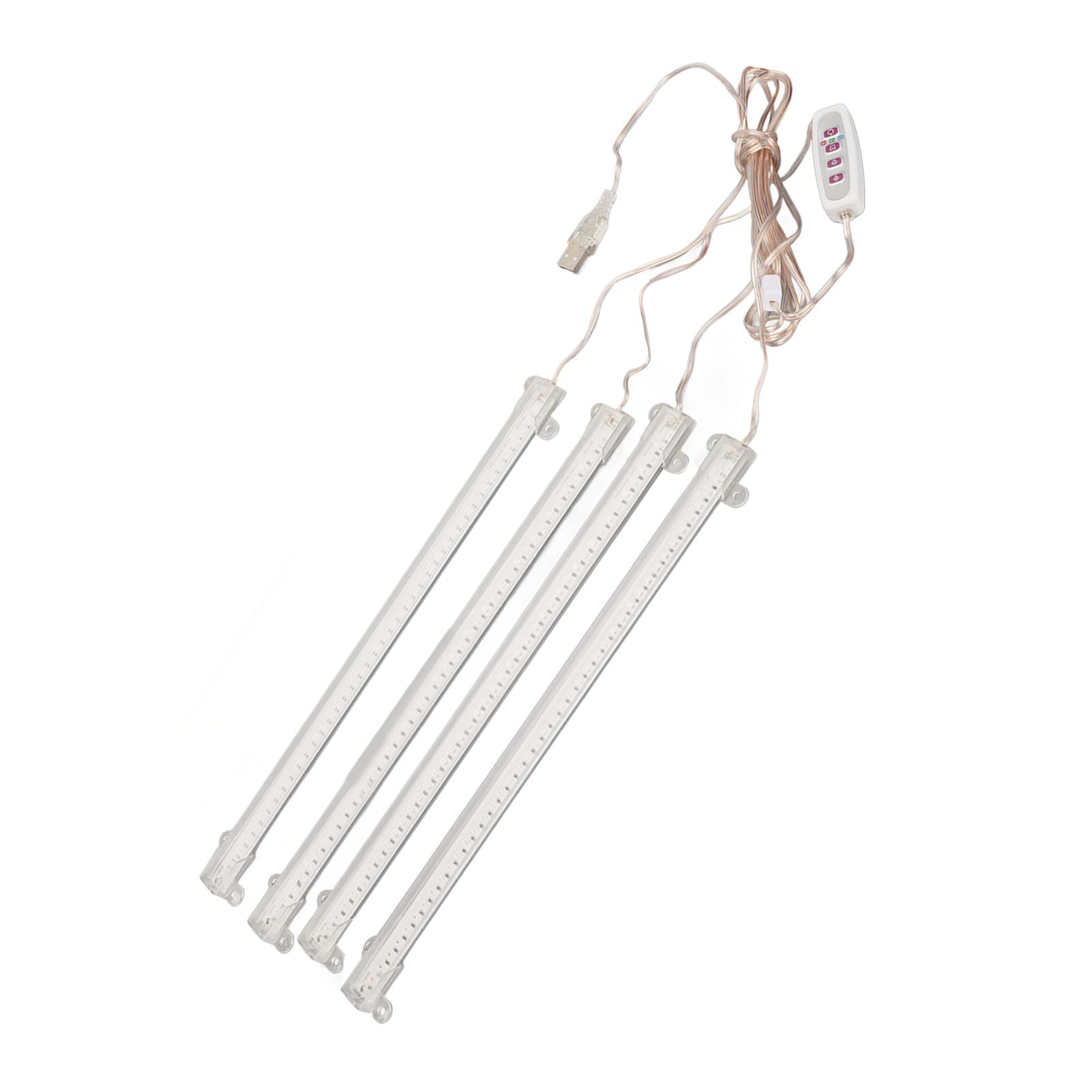 Lampy do wzrostu roślin Oświetlenie do uprawy roślin 4 głowice Wtyczka USB Funkcja ściemniania Funkcja timera Pełne spektrum Oświetlenie LED do uprawy do użytku w pomieszczeniach zamkniętych Soczyst