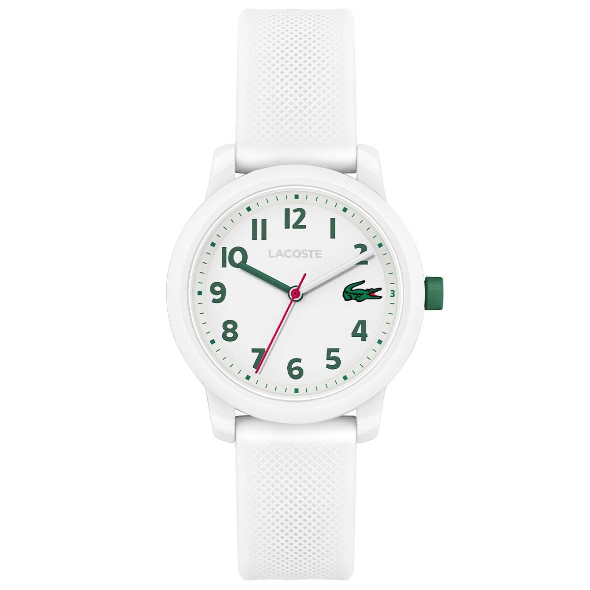LacosteKids's White Dial White Silicone Watch - 2030039